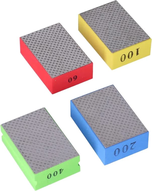 Diamond polishing pads